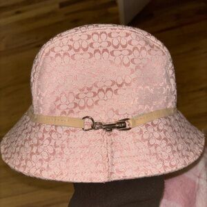 Coach Pink Floral Women's Hat